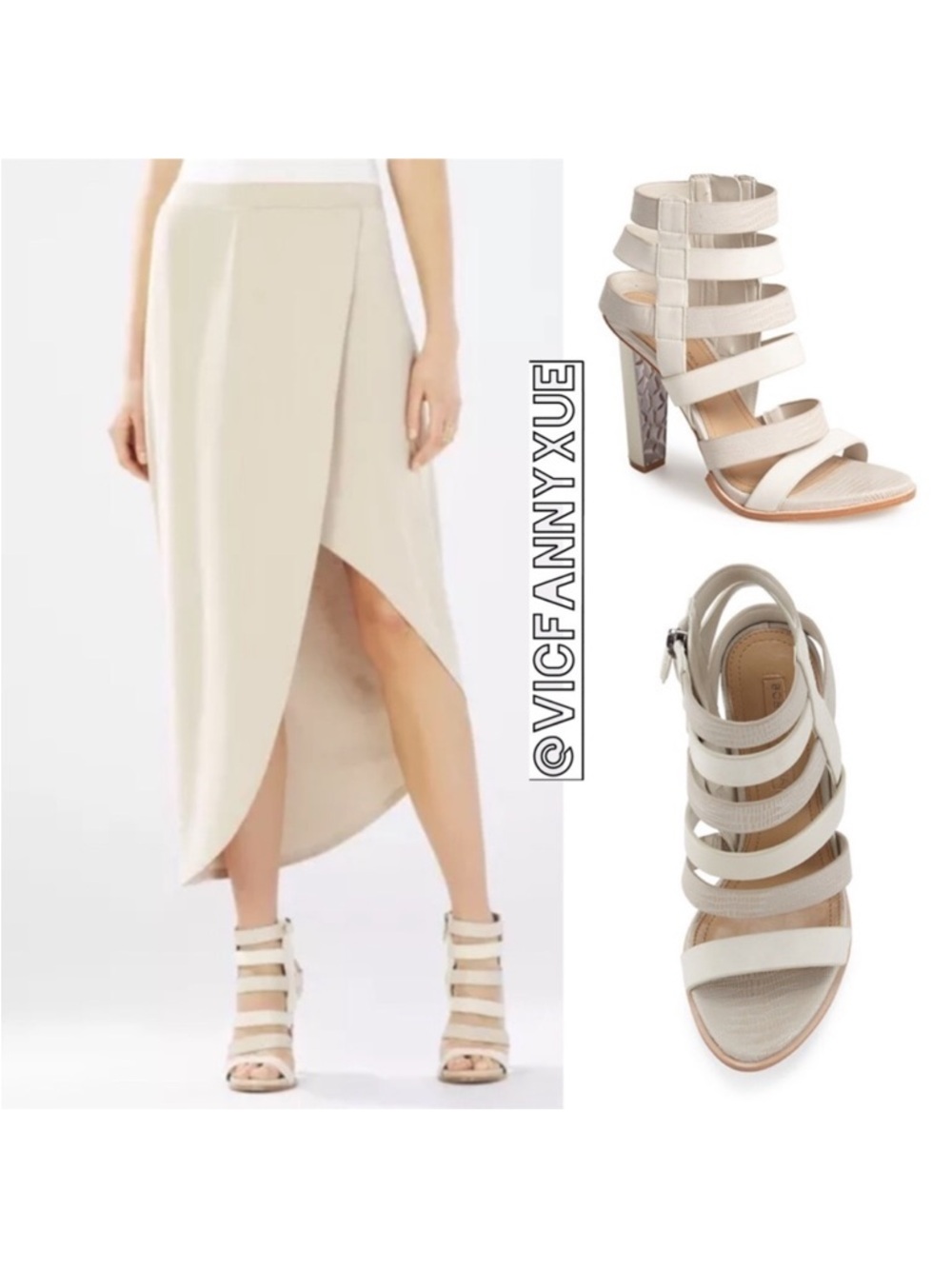 BCBGMAXAZRIA Luke sandals heels 7